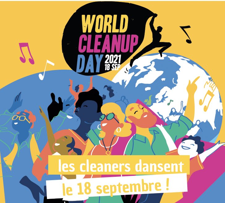 Cleanup #WCUD2021, on danse pour une planète sans déchet !