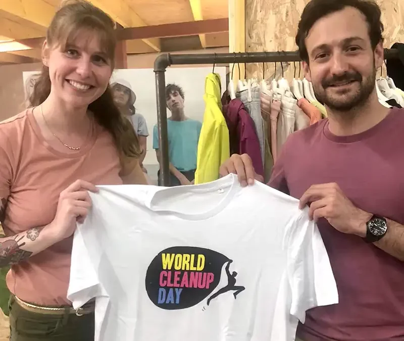 World Cleanup Day France signe sa boutique officielle avec Vestiaire Officiel.