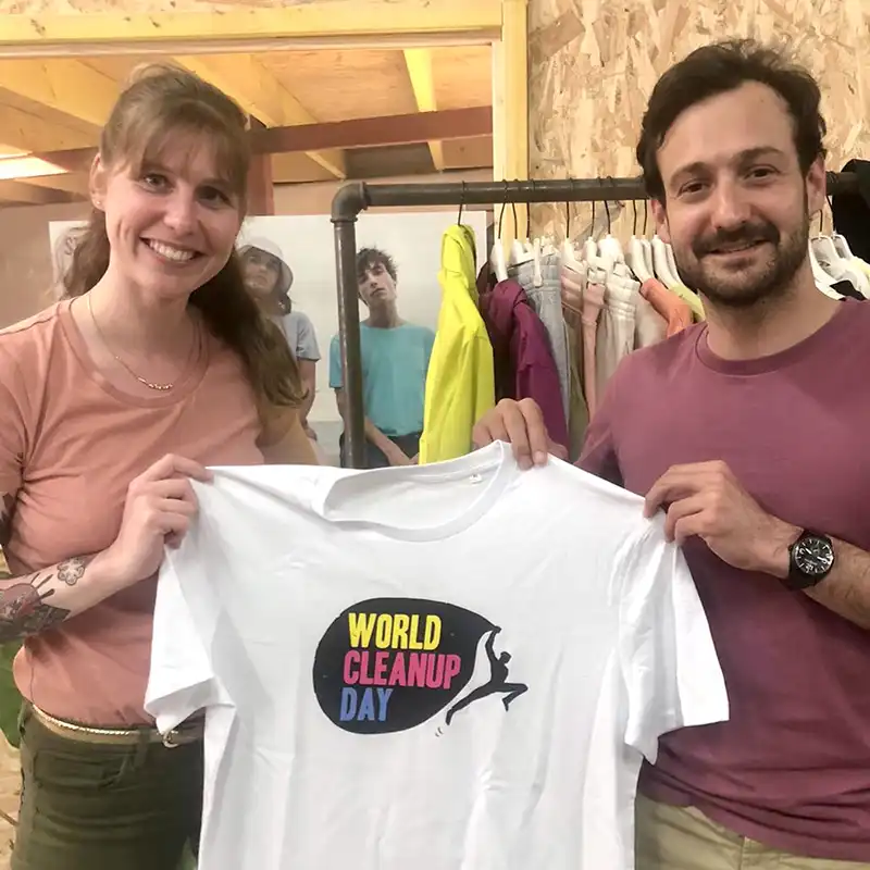 World Cleanup Day France signe sa boutique officielle avec Vestiaire Officiel.