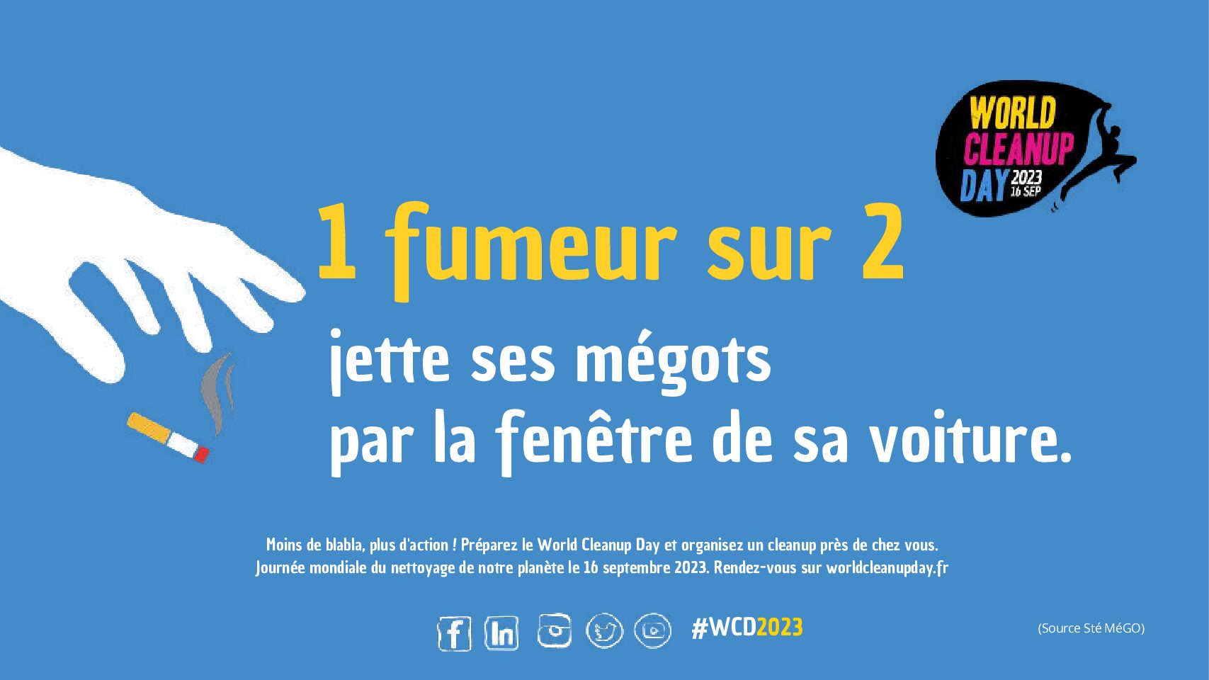 Affichettes mégots