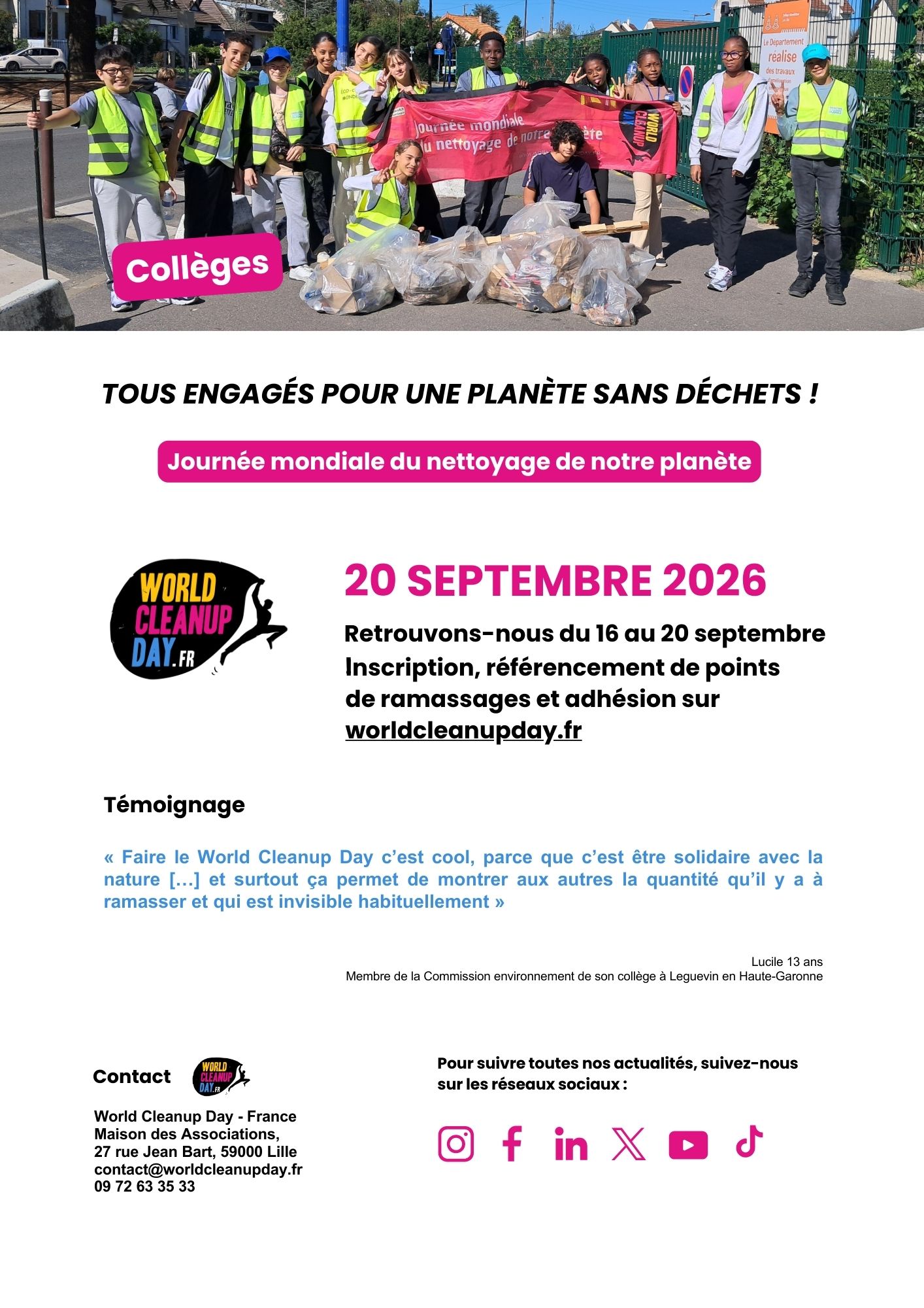 Plaquette Collège 2026