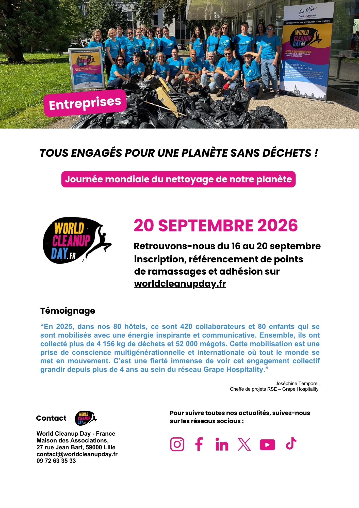 Plaquette Entreprises 2026